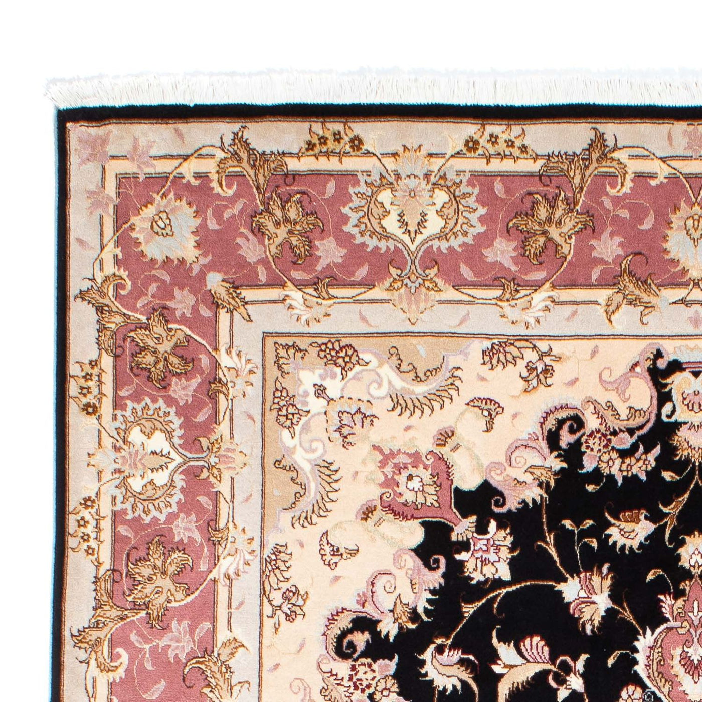 Tabriz - 50 Raj Rug 243x168cm - Persian Rugs