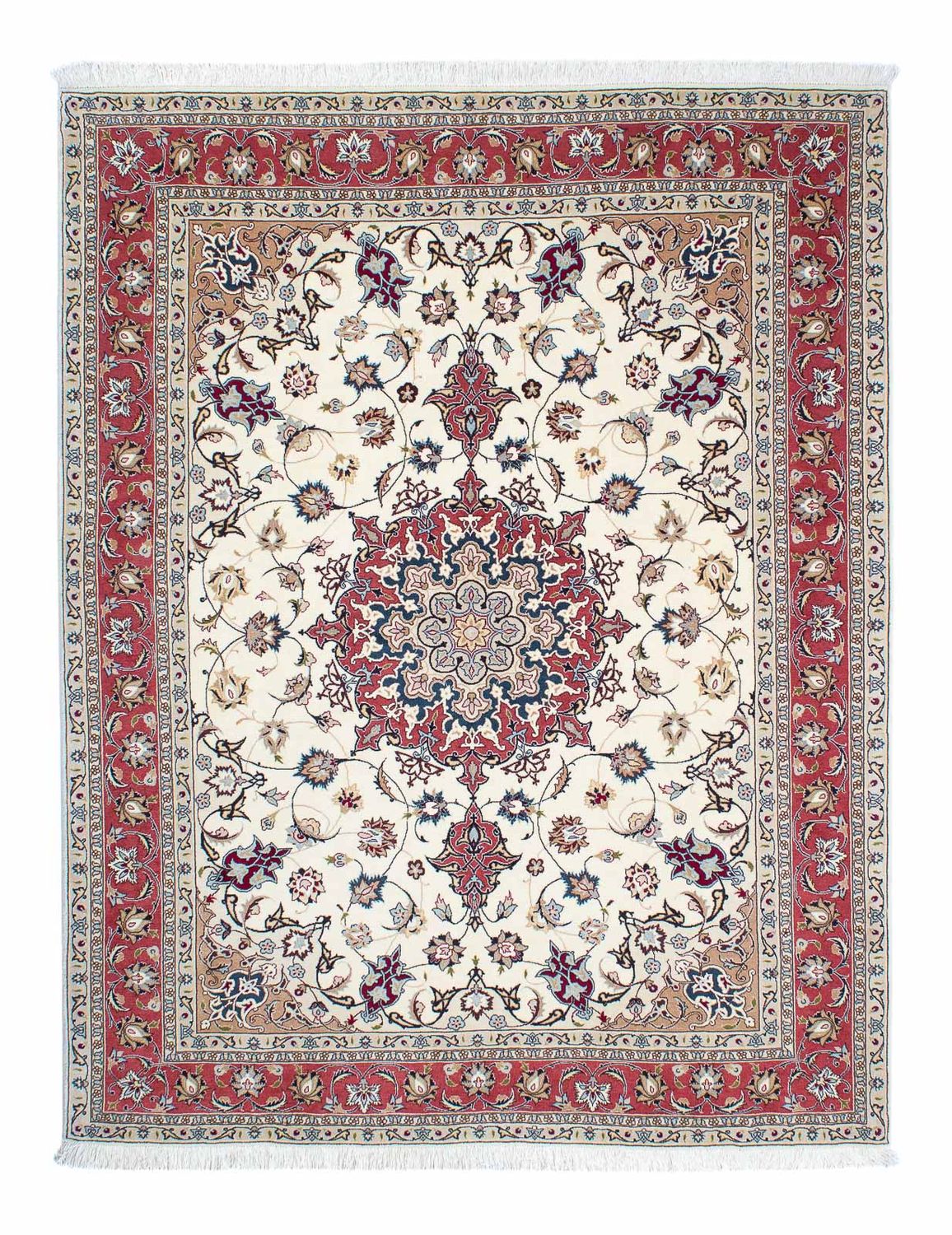 Perser Rug - Tabriz - Royal - 198 x 154 cm - beige