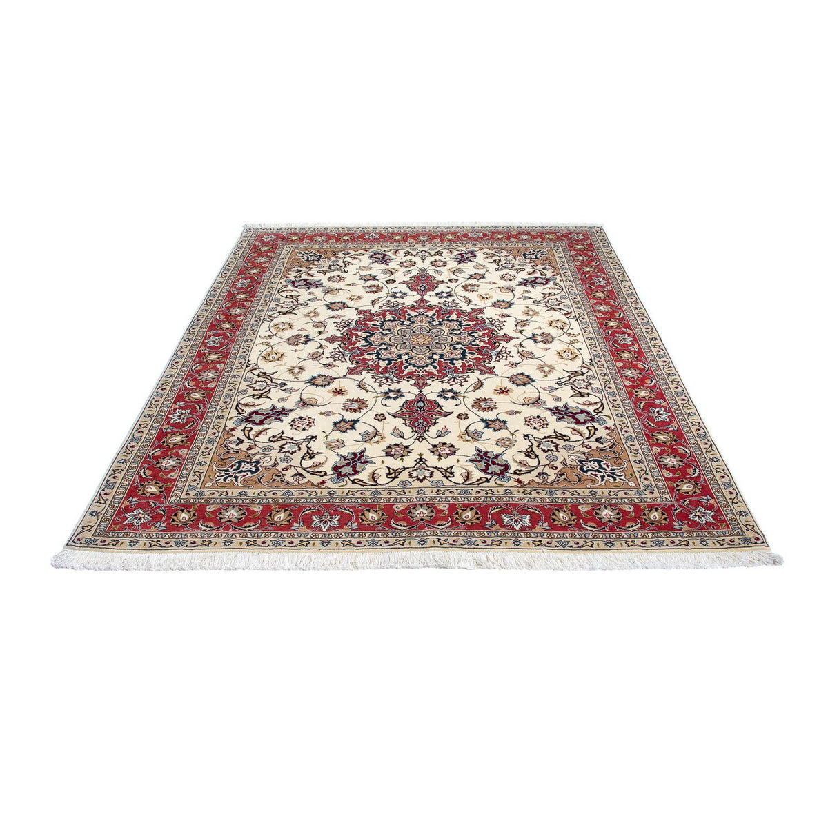 Perser Rug - Tabriz - Royal - 198 x 154 cm - beige
