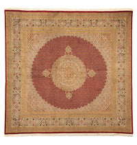 Perser Rug - Tabriz square  - 251 x 247 cm - dark red