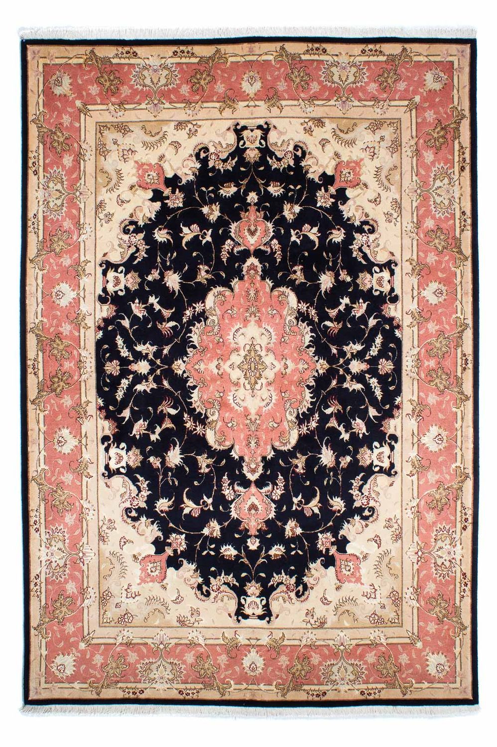 Perser Rug - Tabriz - Royal - 245 x 168 cm - dark blue
