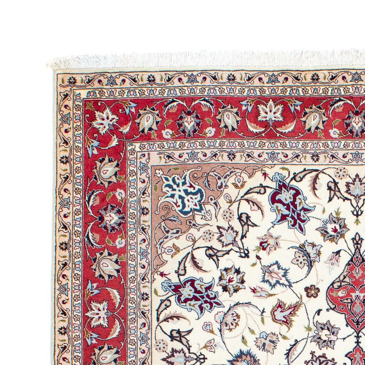 Tabriz - 50 Raj Rug 191x156cm - Persian Rugs