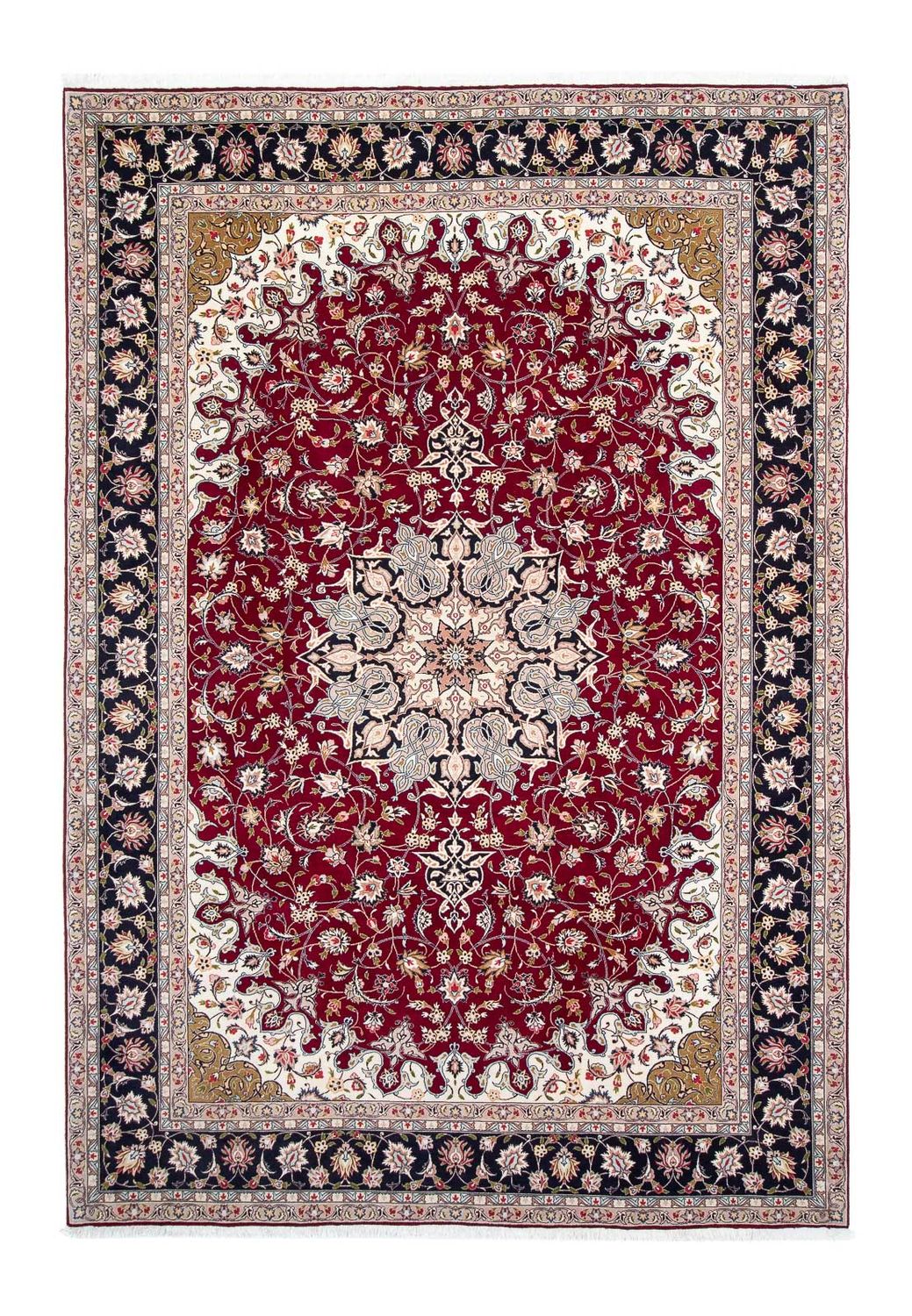 Perser Rug - Tabriz - Royal - 305 x 205 cm - dark red