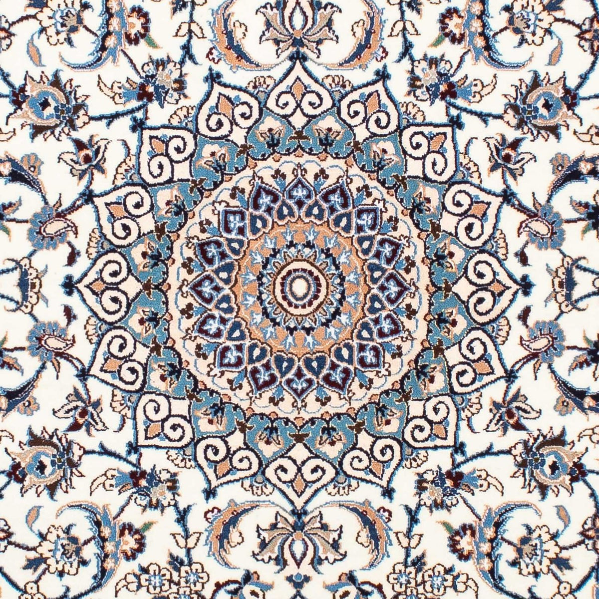 Perser Rug - Nain - Premium - 202 x 128 cm - beige