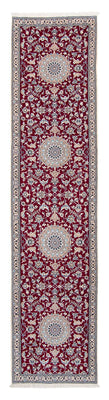 Runner Perser Rug - Nain - Royal - 393 x 89 cm - dark red