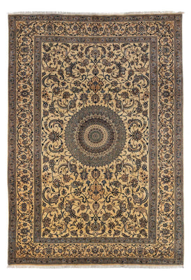 Perser Rug - Nain - Premium - 362 x 243 cm - dark beige