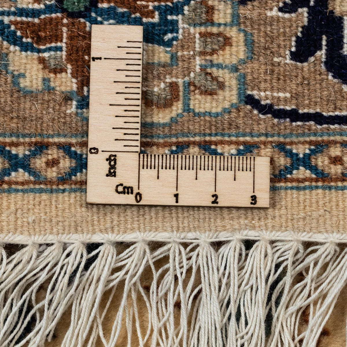 Perser Rug - Nain - Premium - 362 x 243 cm - dark beige