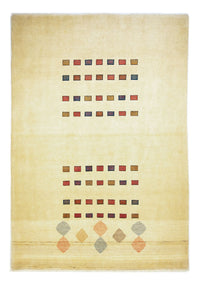 Gabbeh Rug - Loribaft Perser - 241 x 168 cm - beige