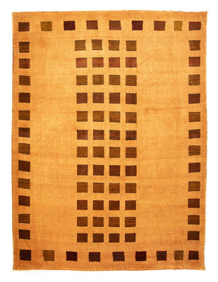 Gabbeh Rug - Loribaft Perser - 231 x 173 cm - gold