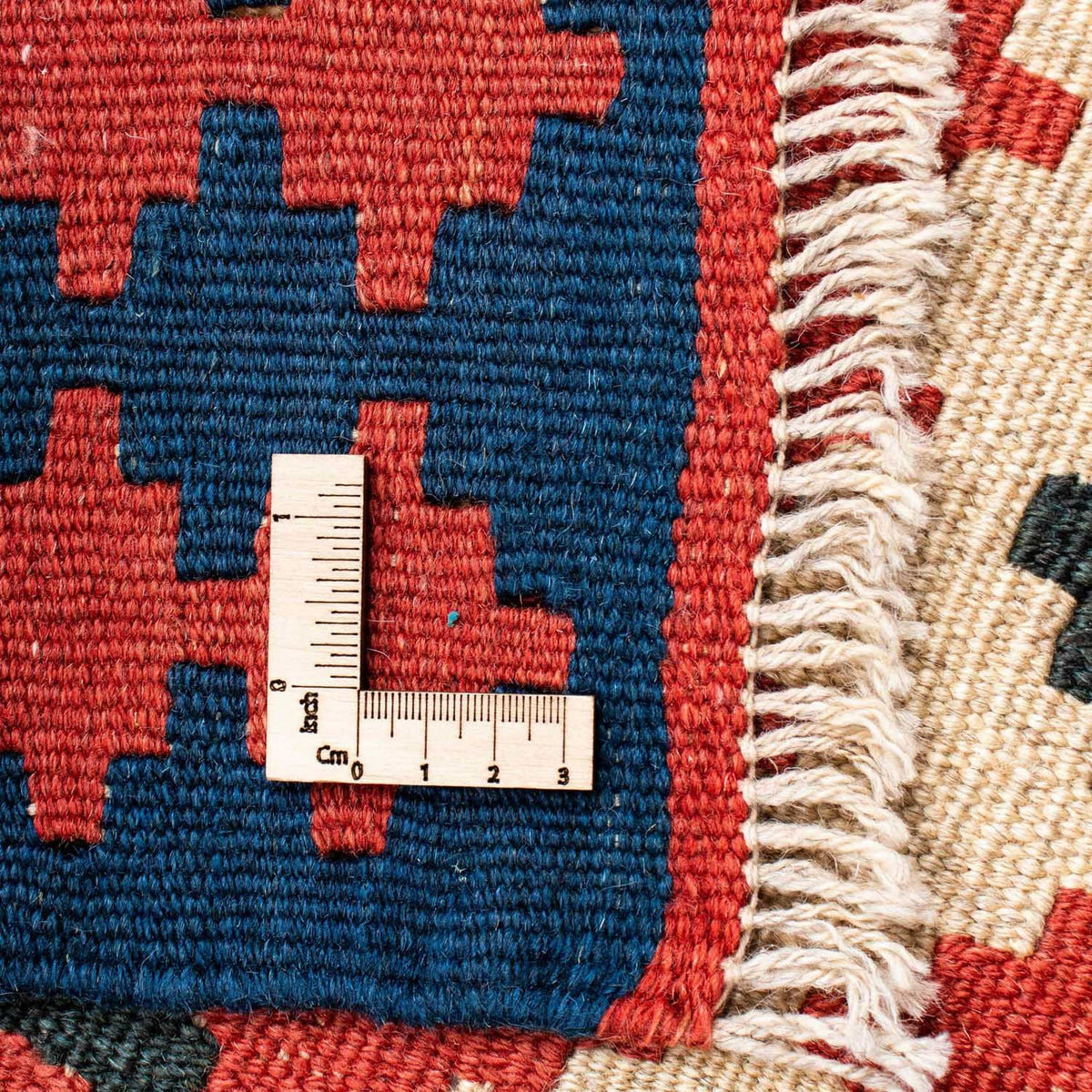 Kelim Rug - Oriental - 202 x 153 cm - red