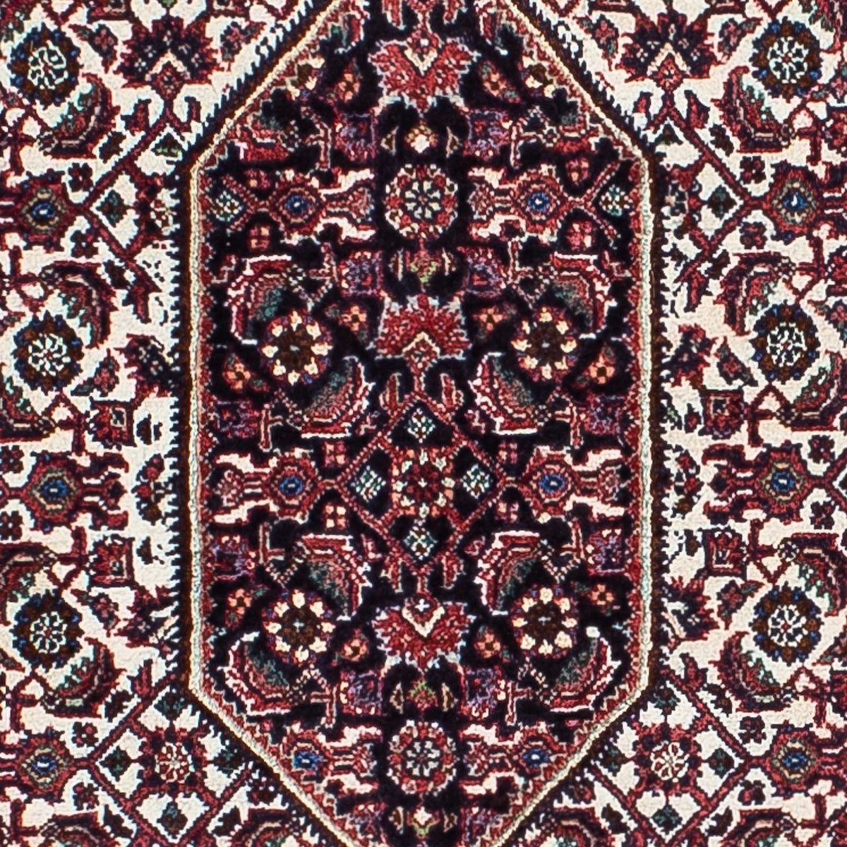 Perser Rug - Bidjar - 215 x 128 cm - light red