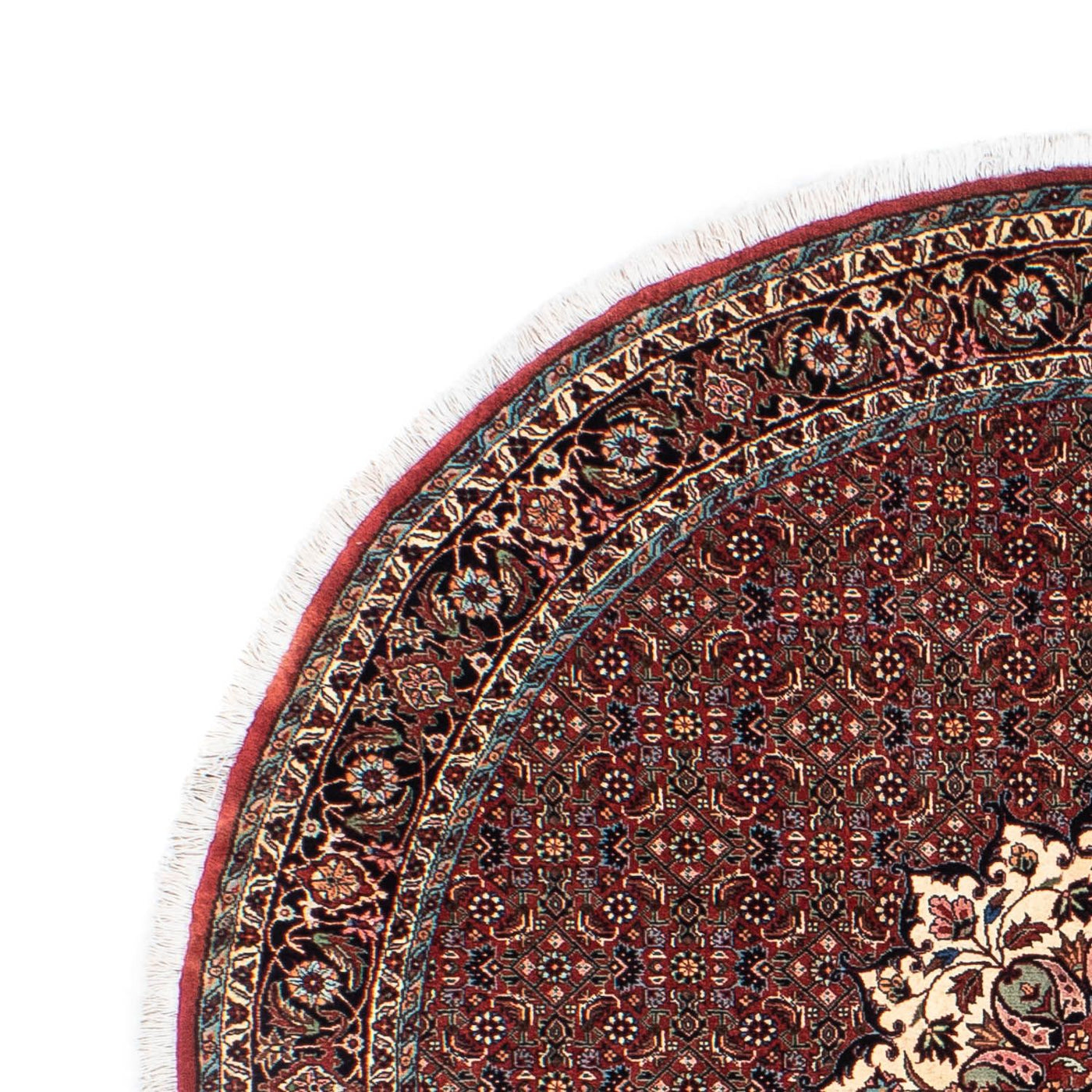 Perser Rug - Bidjar round  - 158 x 158 cm - dark red