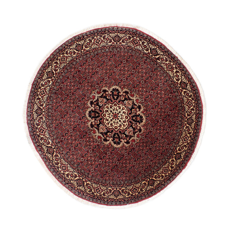 Perser Rug - Bidjar round  - 150 x 150 cm - dark red