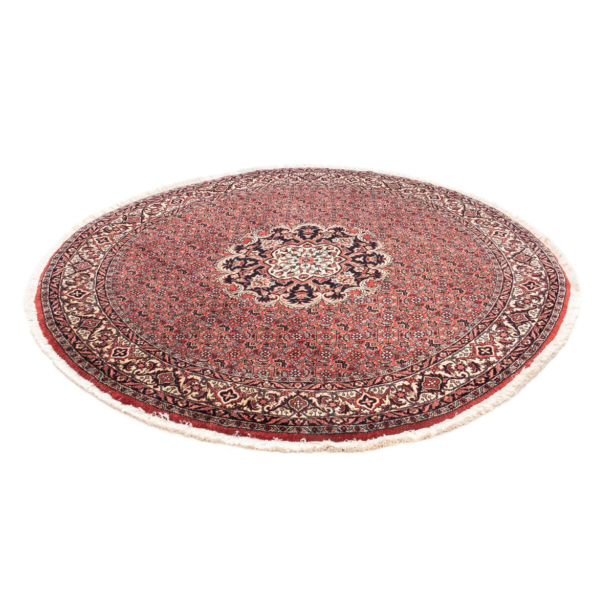 Perser Rug - Bidjar round  - 150 x 150 cm - dark red