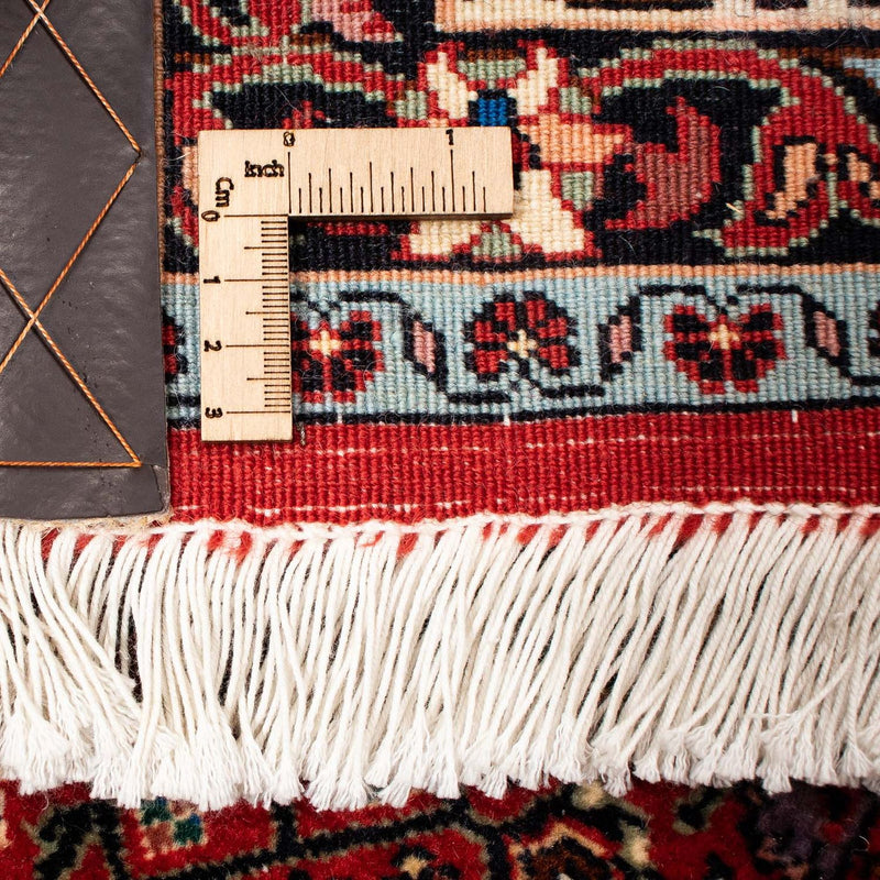 Perser Rug - Bidjar square  - 207 x 200 cm - dark red