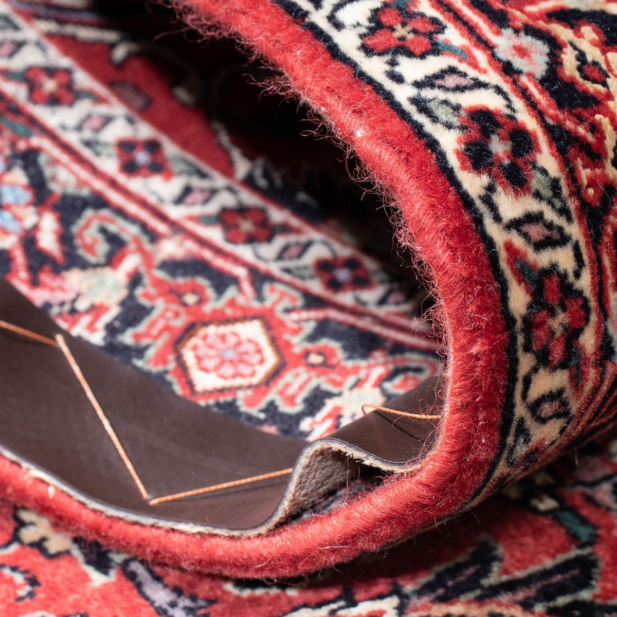 Runner Perser Rug - Bidjar - 205 x 74 cm - red