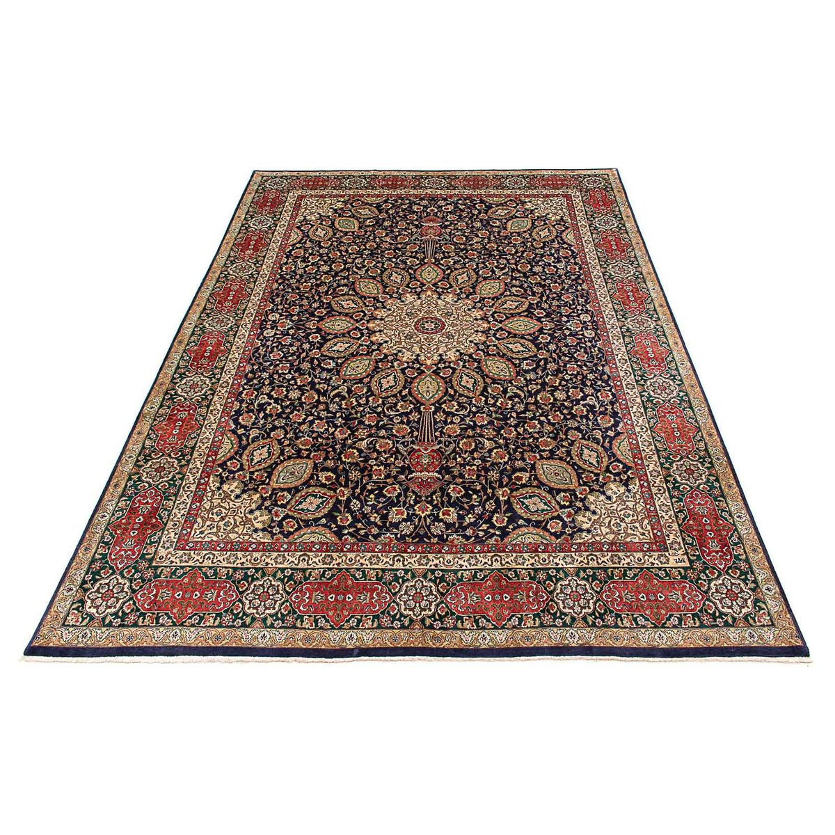 Perser Rug - Tabriz - Royal - 395 x 289 cm - dark blue