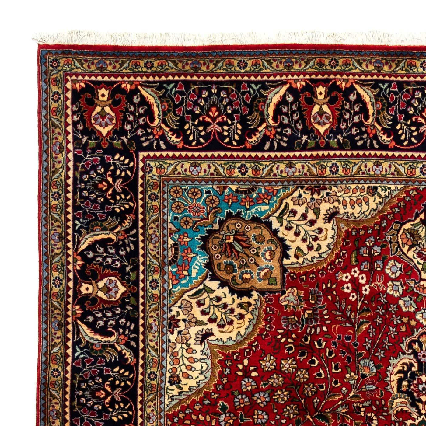 Tabriz - 50 Raj Rug 302x206cm - Persian Rugs