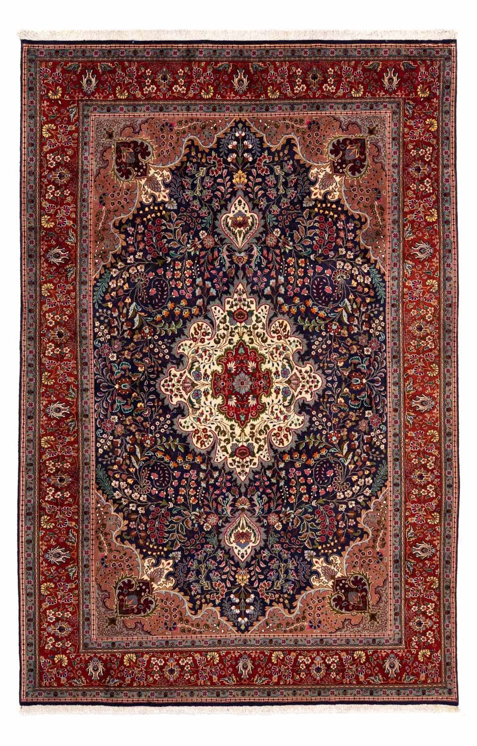 Perser Rug - Tabriz - Royal - 302 x 201 cm - dark blue