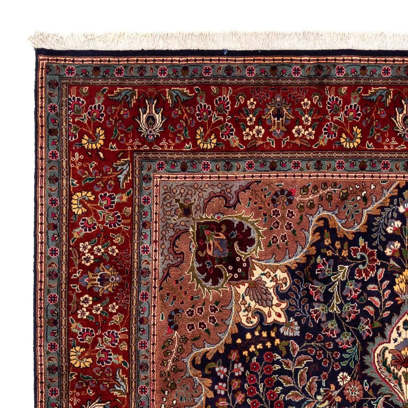 Tabriz - 50 Raj Rug 302x201cm - Persian Rugs