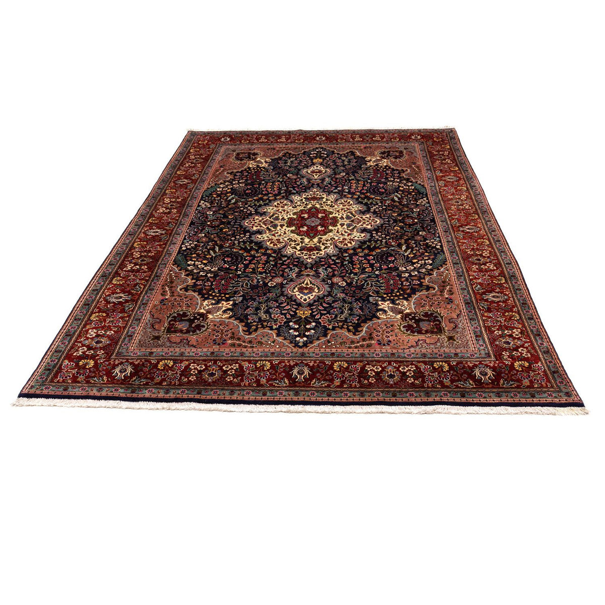 Perser Rug - Tabriz - Royal - 302 x 201 cm - dark blue