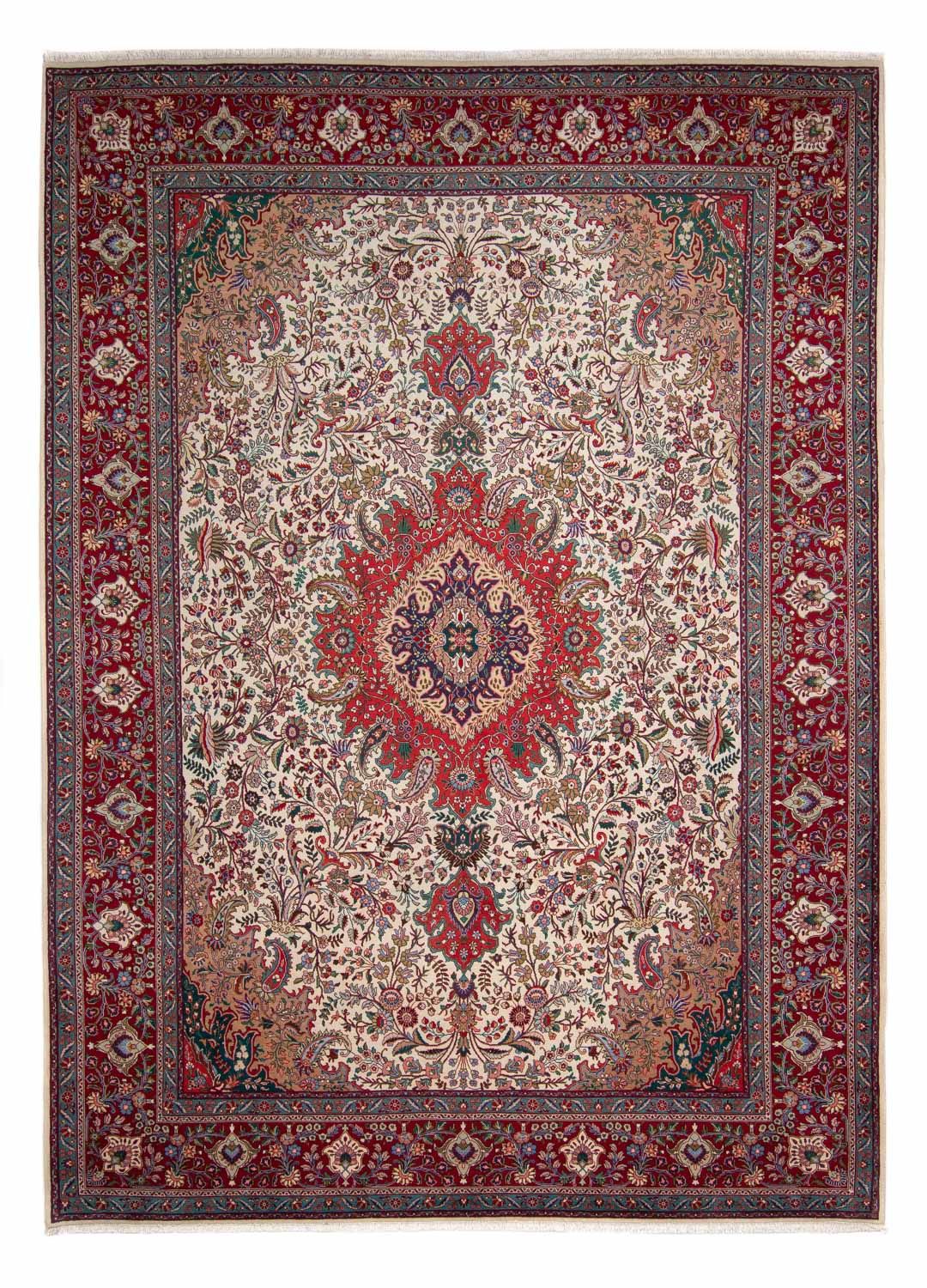 Perser Rug - Tabriz - Royal - 348 x 255 cm - red