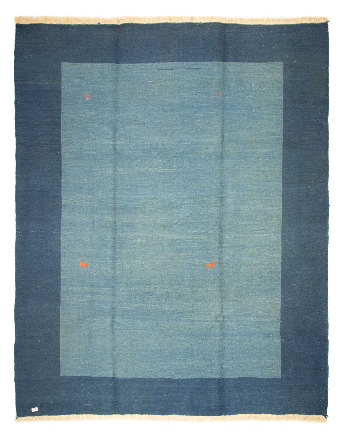 Gabbeh Rug - Perser - 270 x 214 cm - sea blue