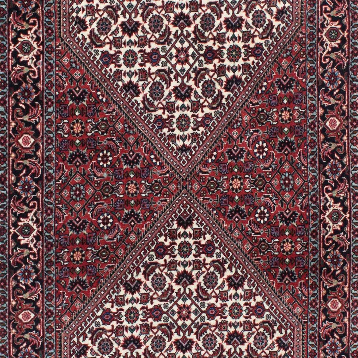 Runner Perser Rug - Bidjar - 209 x 75 cm - red
