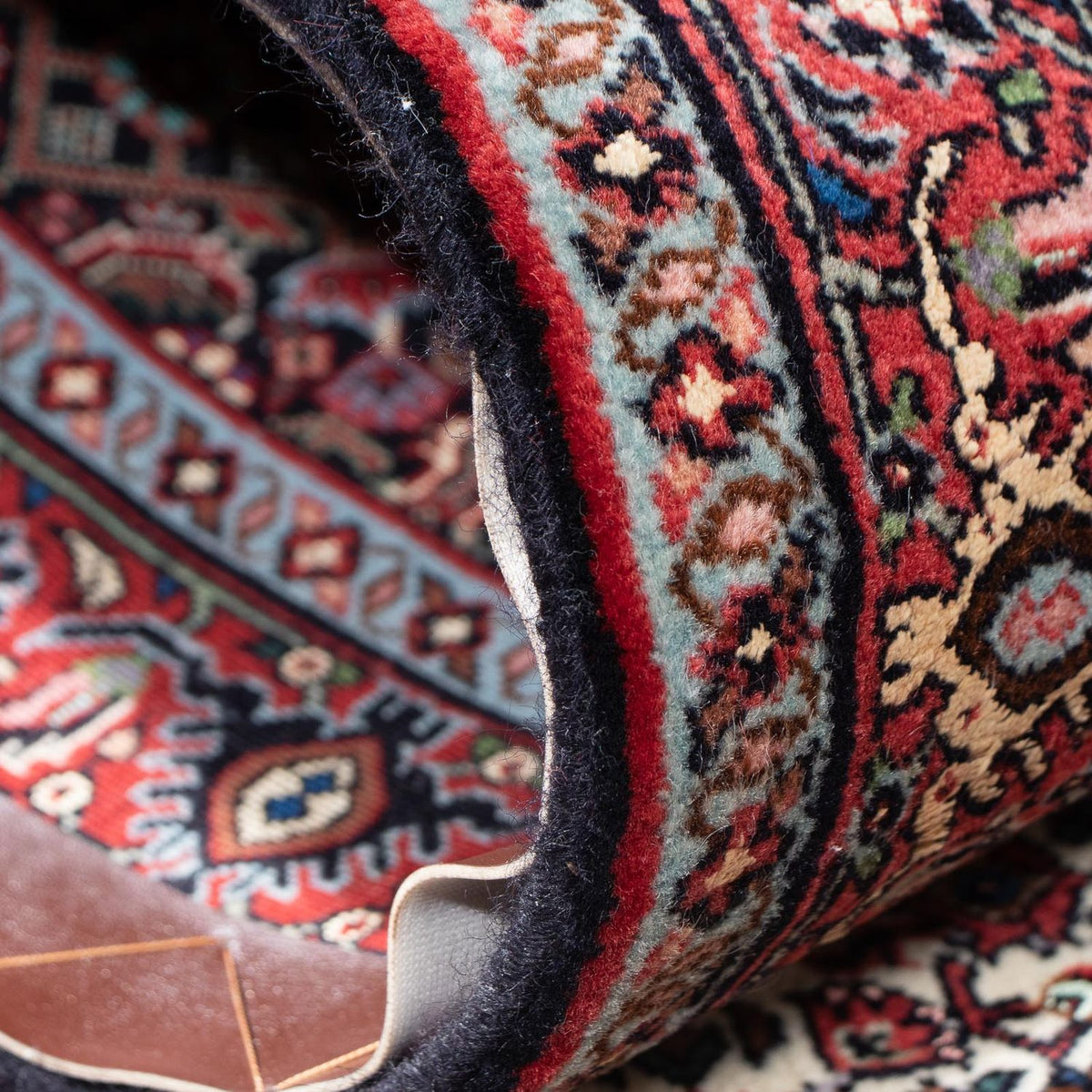 Runner Perser Rug - Bidjar - 209 x 75 cm - red