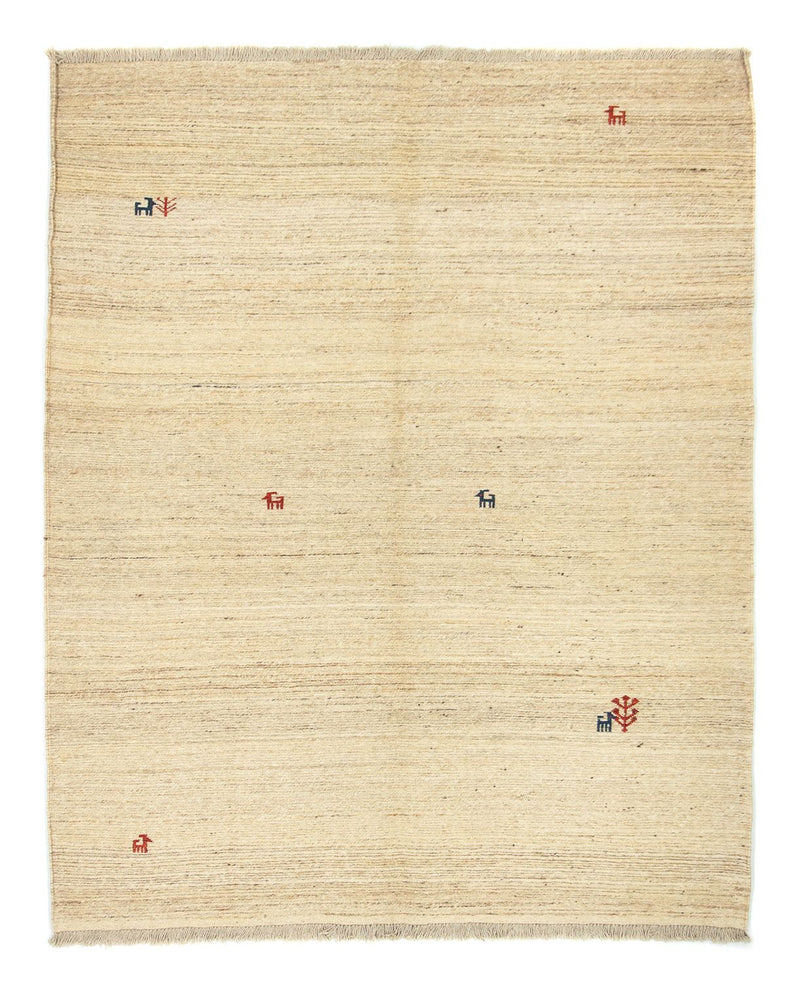 Gabbeh Rug - Perser - 192 x 157 cm - beige