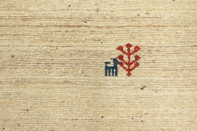 Gabbeh Rug - Perser - 192 x 157 cm - beige