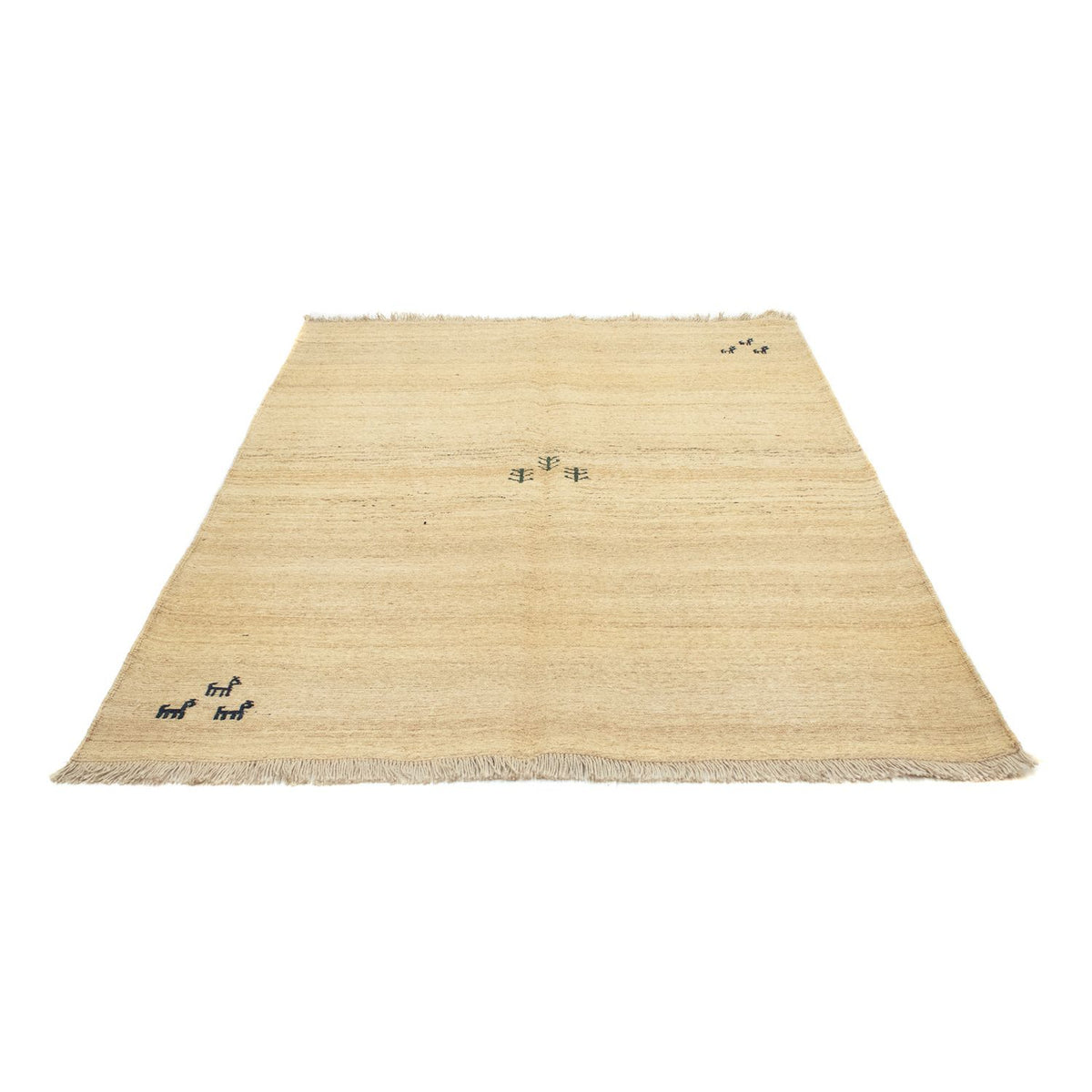 Gabbeh Rug - Perser - 204 x 156 cm - beige