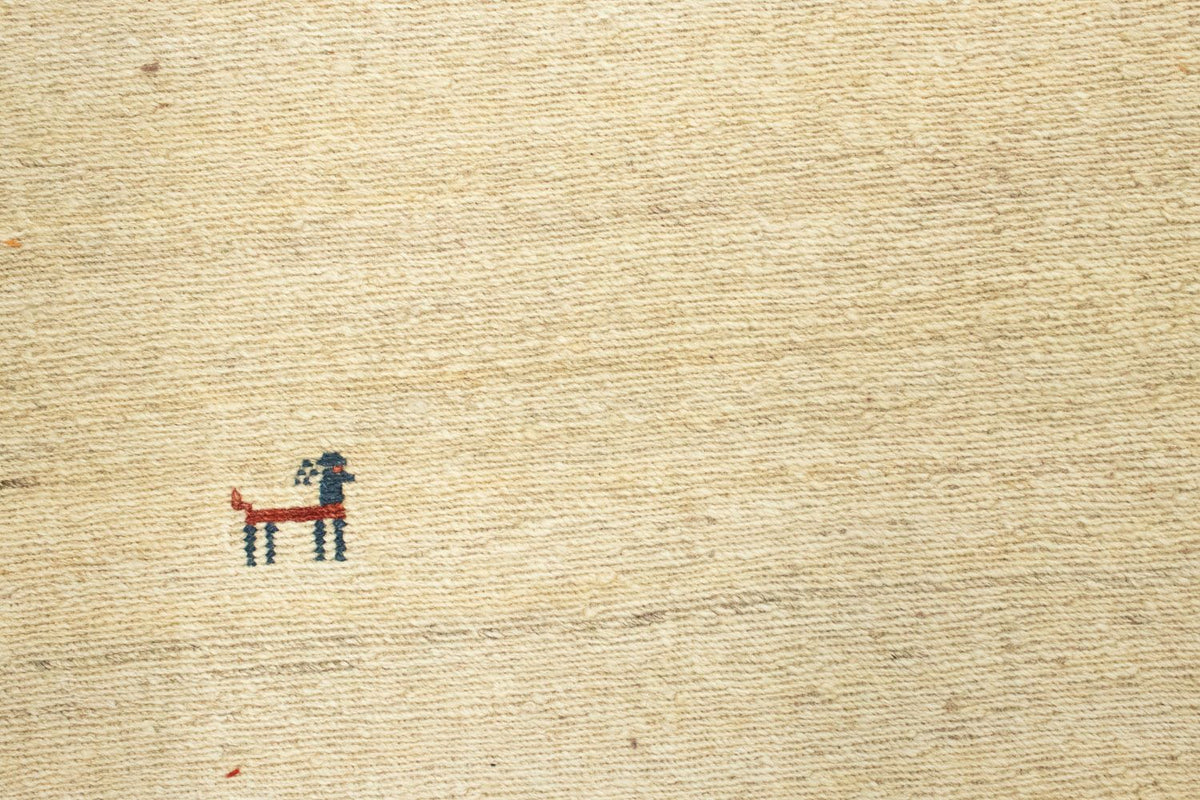 Gabbeh Rug - Perser - 206 x 158 cm - beige