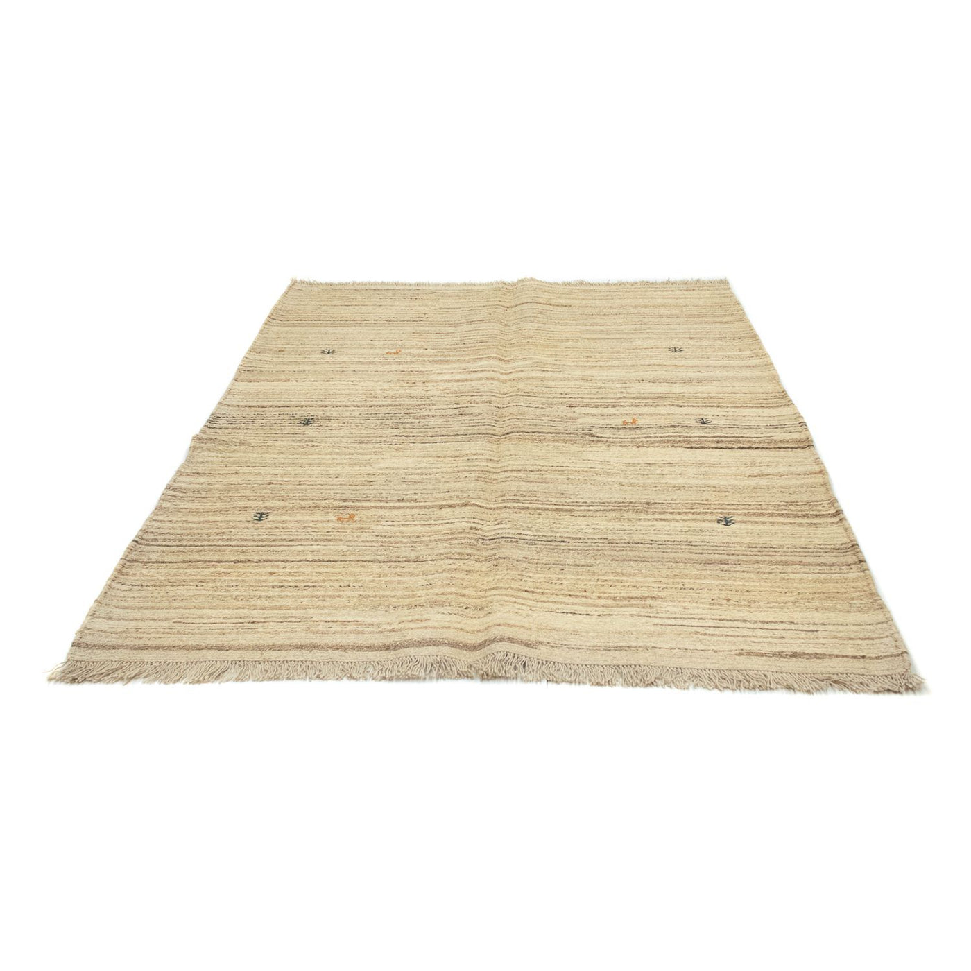 Gabbeh Persian Rug 188x158cm - Perserteppich Wollteppich