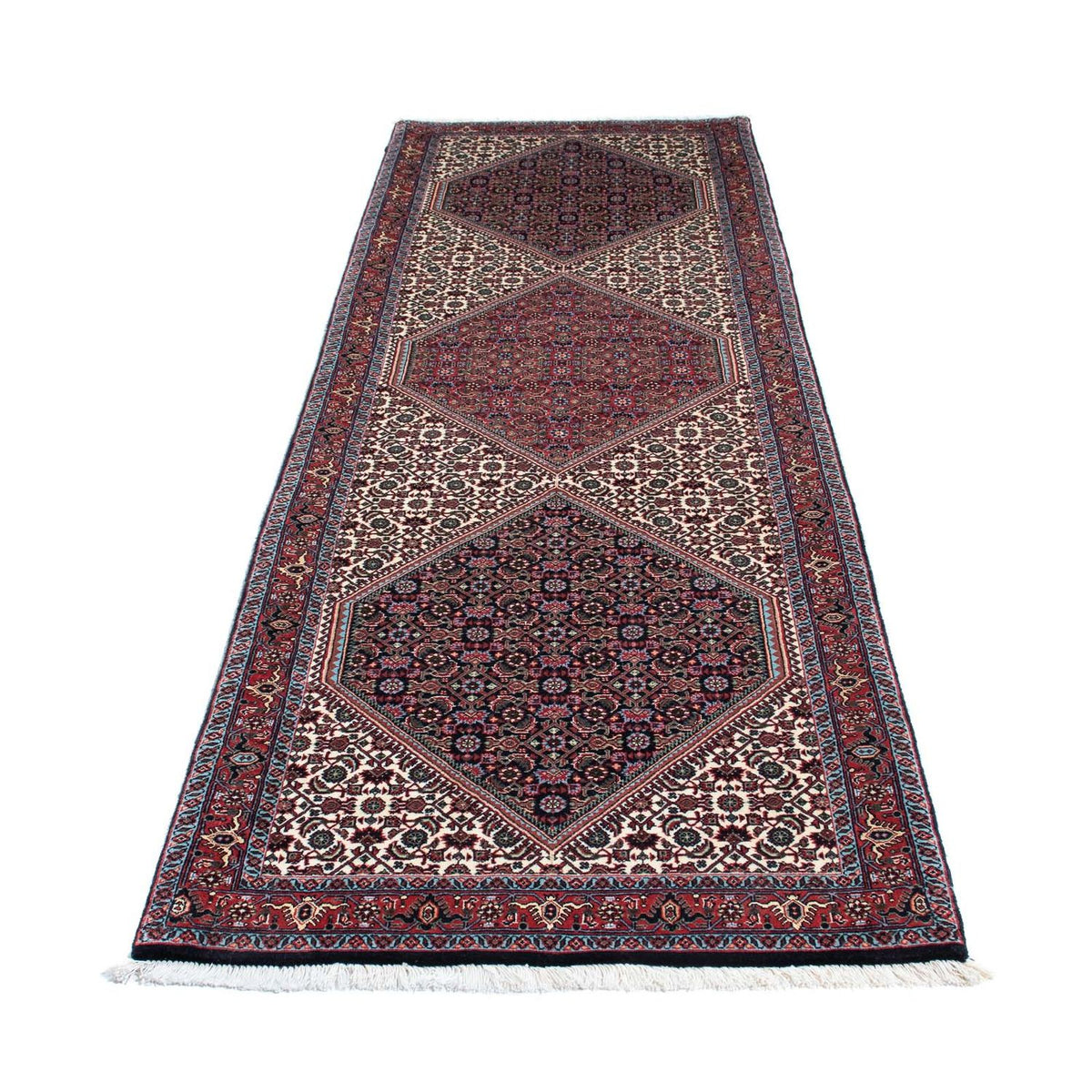 Runner Perser Rug - Bidjar - 291 x 86 cm - beige