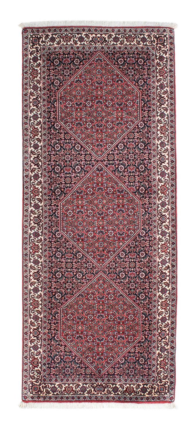 Runner Perser Rug - Bidjar - 197 x 72 cm - red