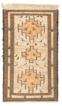 Kelim Rug - Oriental - 101 x 65 cm - beige