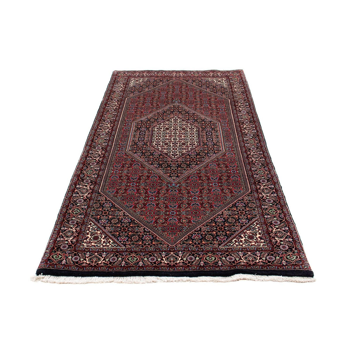 Runner Perser Rug - Bidjar - 200 x 99 cm - dark blue
