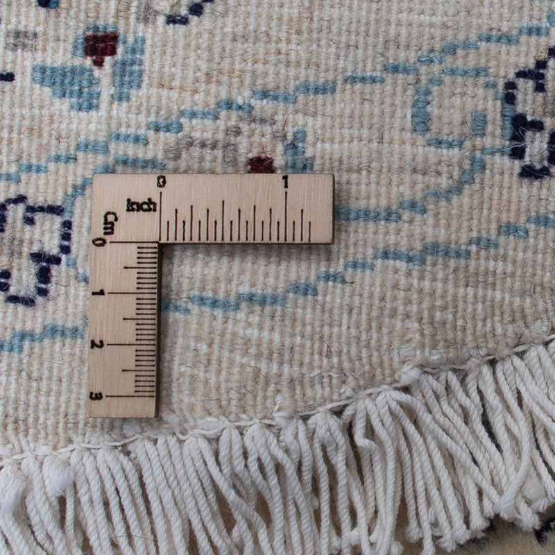 Perser Rug - Nain round  - 302 x 302 cm - dark red