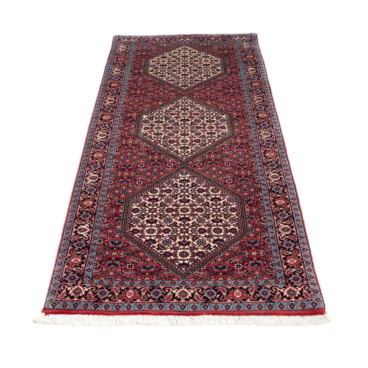 Runner Perser Rug - Bidjar - 210 x 74 cm - red