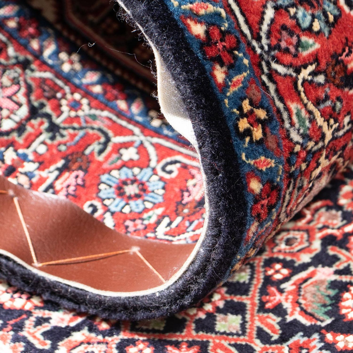 Runner Perser Rug - Bidjar - 300 x 84 cm - dark blue