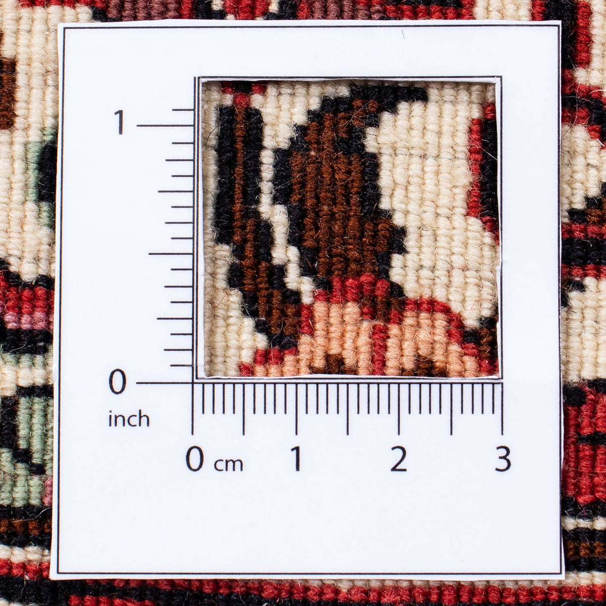 Perser Rug - Bidjar - 304 x 255 cm - dark red