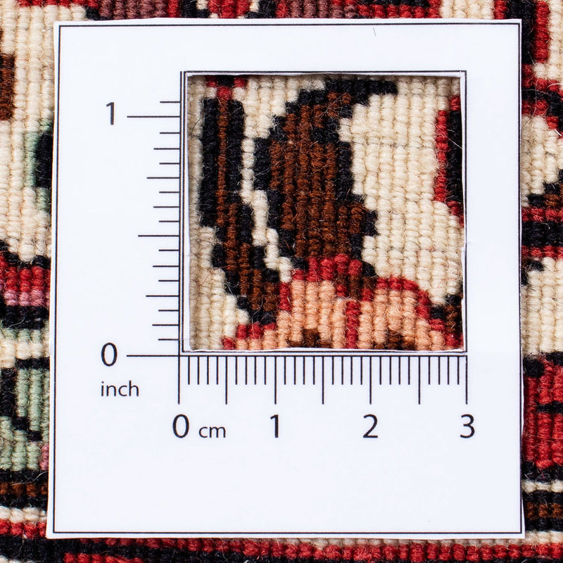 Perser Rug - Bidjar - 304 x 255 cm - dark red