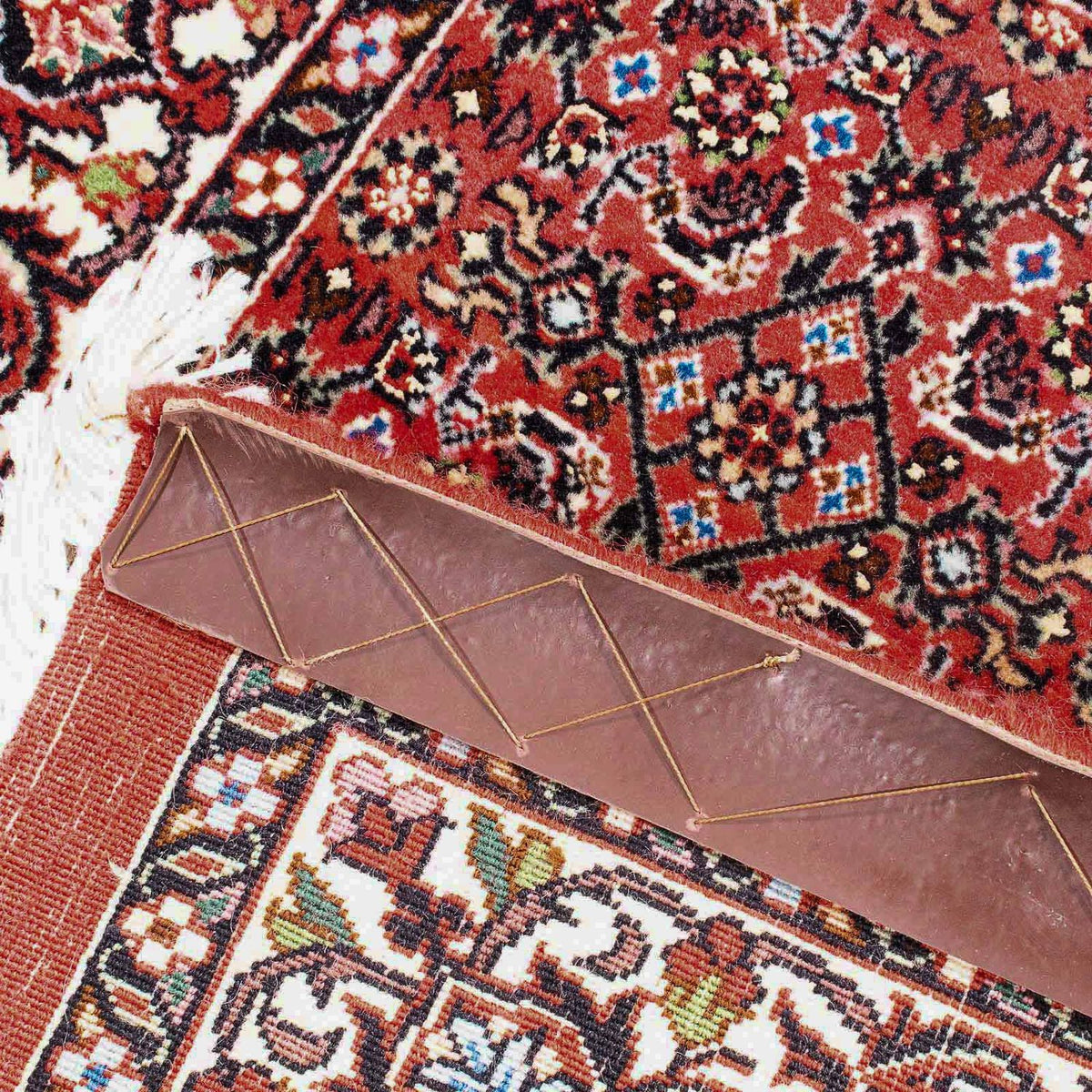 Perser Rug - Bidjar square  - 105 x 101 cm - red