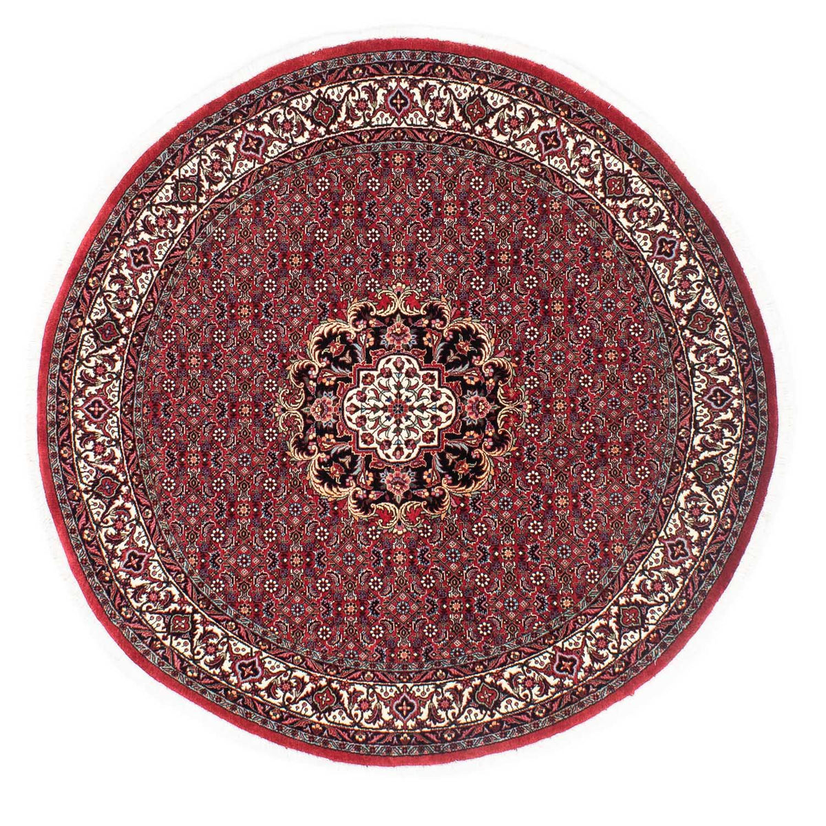 Perser Rug - Bidjar round  - 155 x 155 cm - dark red
