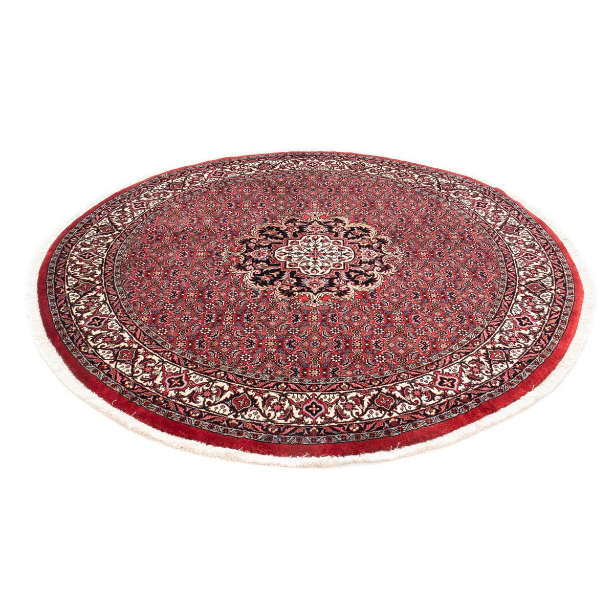 Perser Rug - Bidjar round  - 155 x 155 cm - dark red