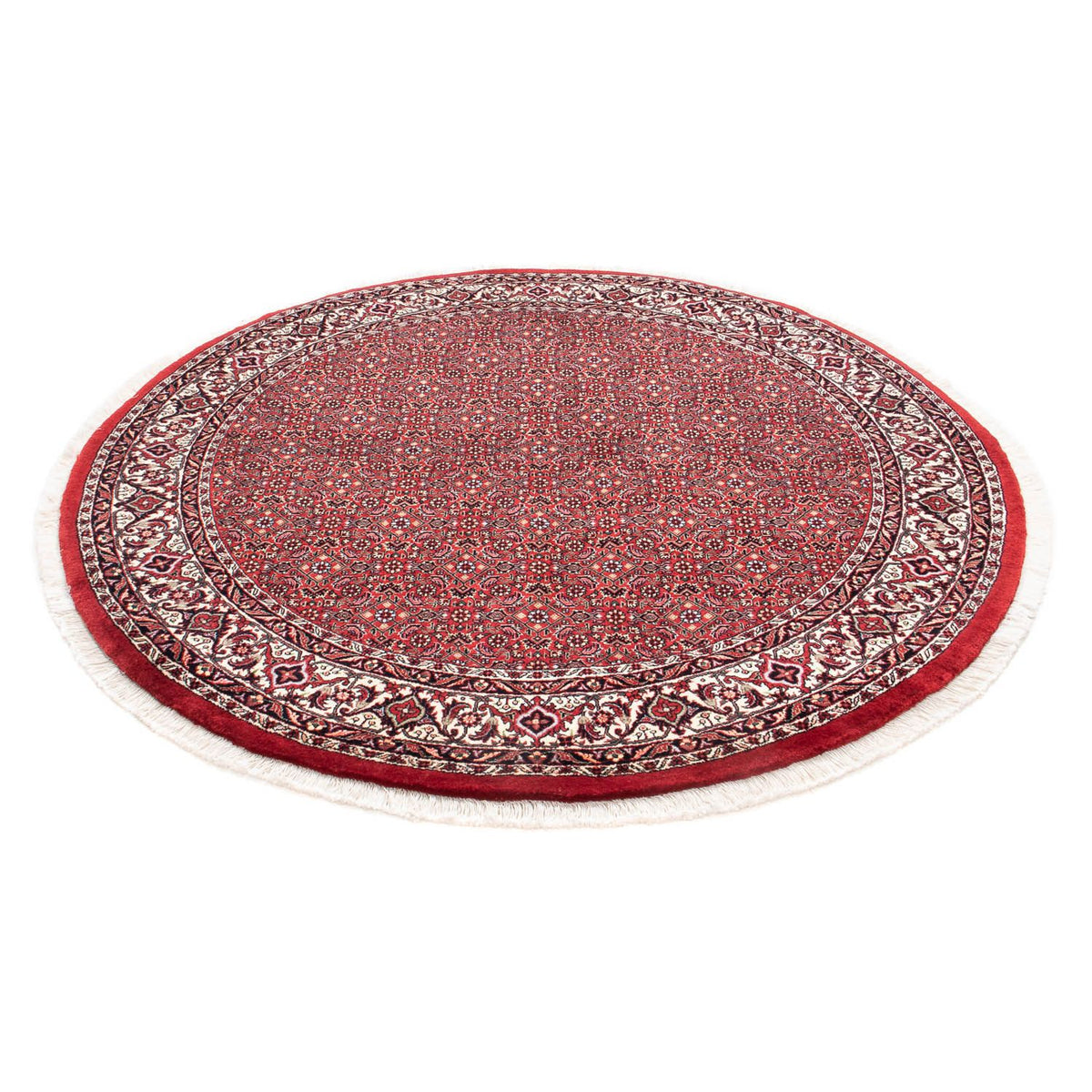 Perser Rug - Bidjar round  - 150 x 150 cm - dark red