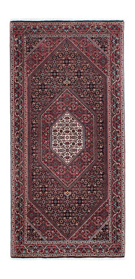 Runner Perser Rug - Bidjar - 209 x 98 cm - dark blue