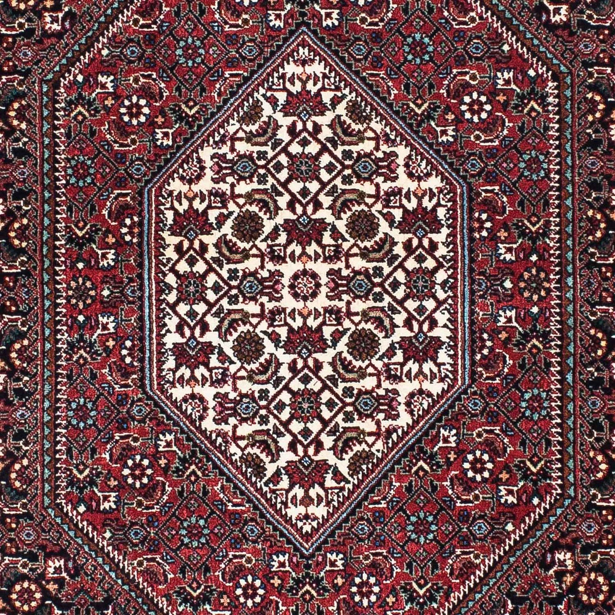 Runner Perser Rug - Bidjar - 209 x 98 cm - dark blue