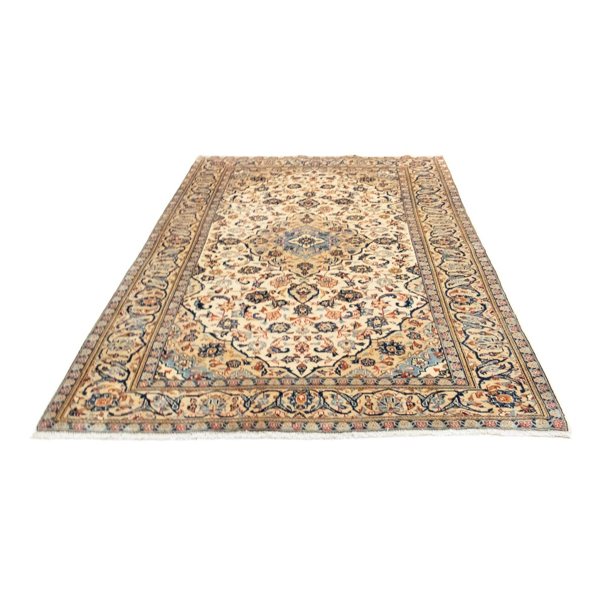 Perser Rug - Keshan - 266 x 150 cm - beige